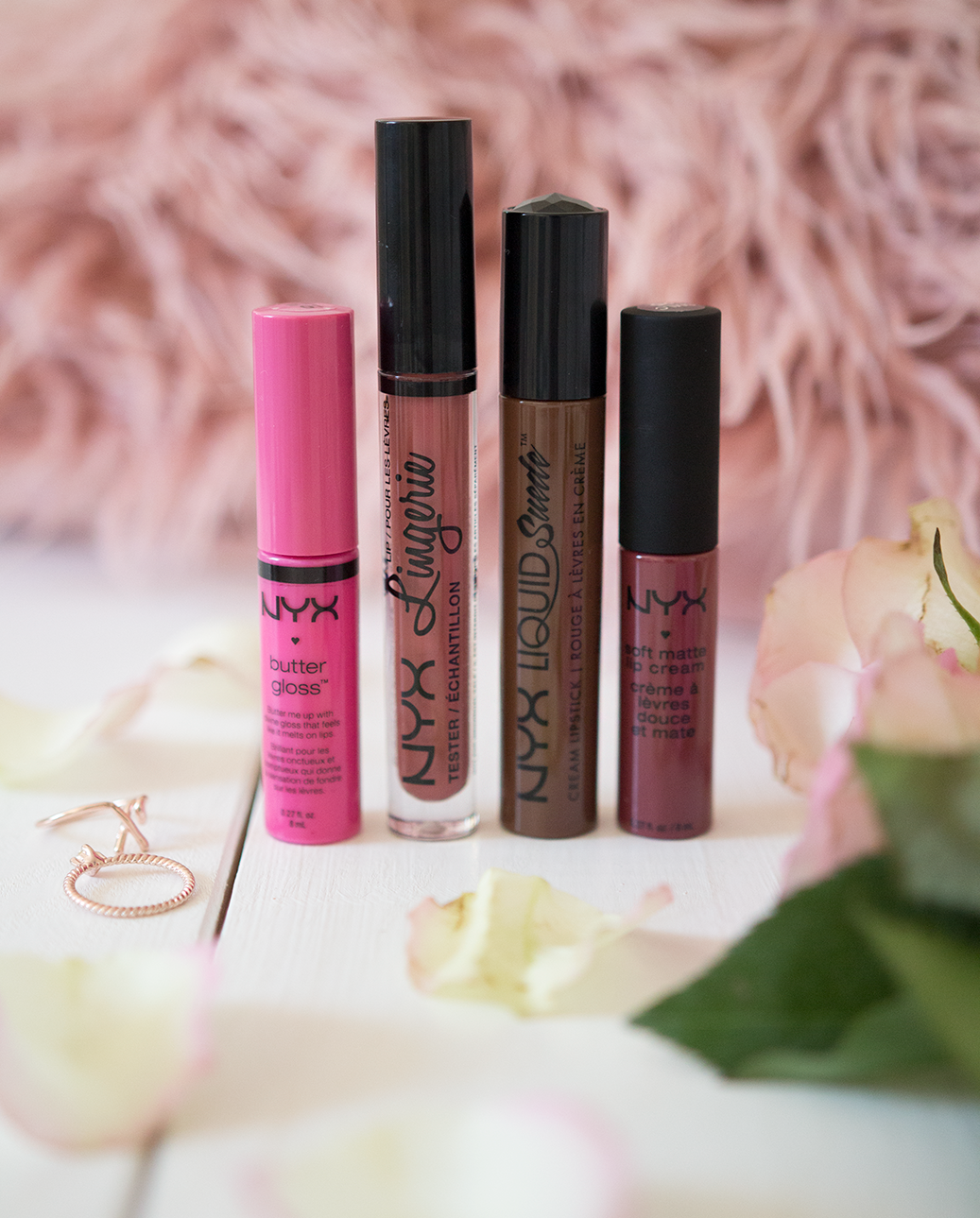 nyx butter gloss nyx lip lingerie nyx liquid suede nyx soft matte lipstick review